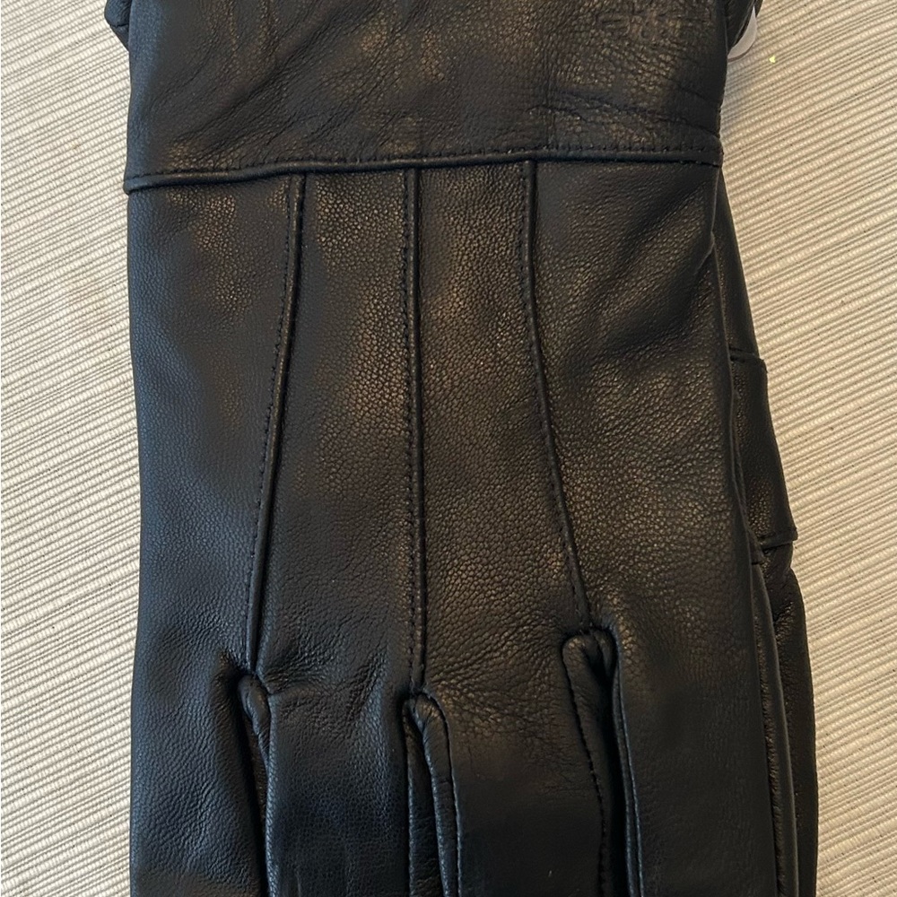 Dockers Men’s Black Leather Gloves